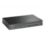 TP-Link TL-SG1008MP nevaldomas Gigabit Ethernet PoE+ jungiklis (8 prievadai, 126 W biudžetas, juodas)