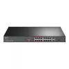 TP-Link TL-SL1218P 18 prievadų Fast Ethernet PoE+ valdiklis su 2 Gigabit ir 1 SFP