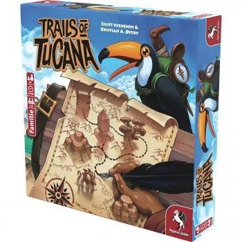 Trails of Tucana – Flip & Write stalo žaidimas