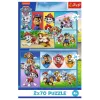 TREFL Puzzle 2x70 – Paw Patrol Rules