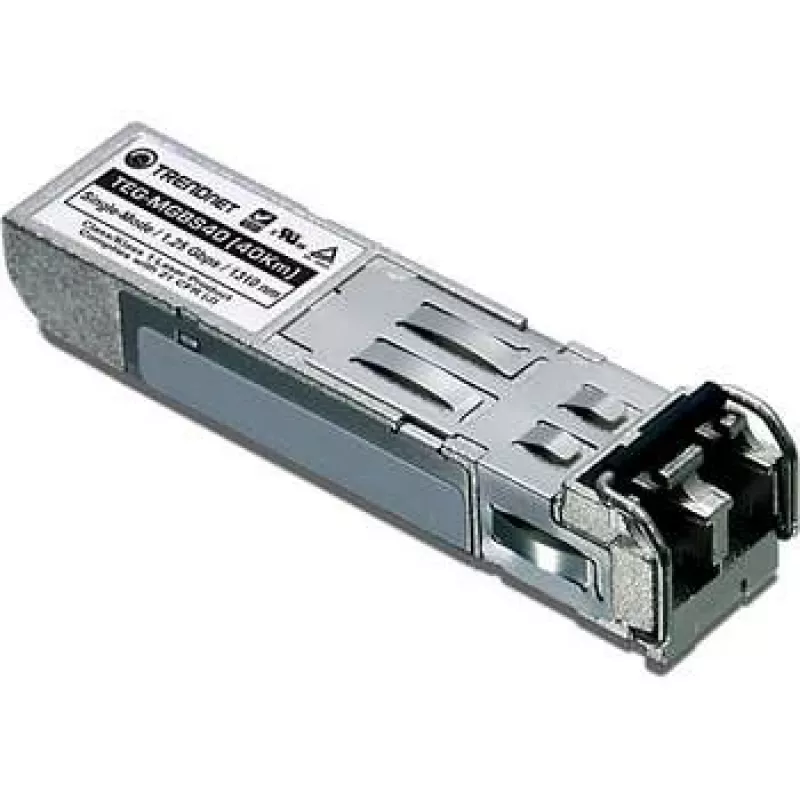 TRENDnet TEG-MGBS40 1000Base-LX SFP modulis, LC dvigubas, 40km, 1310nm, vienmodis