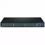 TRENDnet TPE-5240WS 48 prievadų Gigabit PoE+ išmanusis valdomas komutatorius su 4 SFP uplink, 740W PoE biudžetu, 104Gbps talpa, 1U montavimu į rack