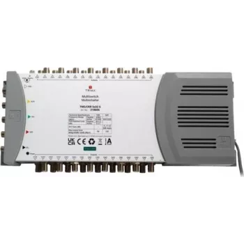 TRIAX TMS/CKR 5x24S vieno kabelio multiswitch 4SAT+1Terr įėjimai, 24 išėjimai su maitinimo šaltiniu 318605