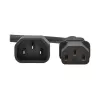 Tripp PDU Power Cord C13–C14 10A 250V H05VV-F 2m (6.6ft) juoda