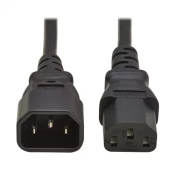 Tripp PDU Power Cord C13–C14 10A 250V H05VV-F 2m (6.6ft) juoda