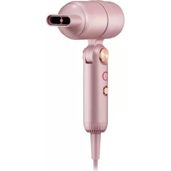 Trisa Ionic-T Blush plaukų džiovintuvas, rožinis, 2200 W, AC variklis, jonų technologija, 3 šilumos nustatymai, 2 greičio nustatymai, šalto oro funkcija, koncentratorius, difuzorius, 1066.8712