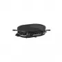 Tristar RA-2996 Raclette grilis 8 asmenims, 1200 W, neprideganti dvi pusės plokštė, 8 keptuvės, juoda/sidabrinė