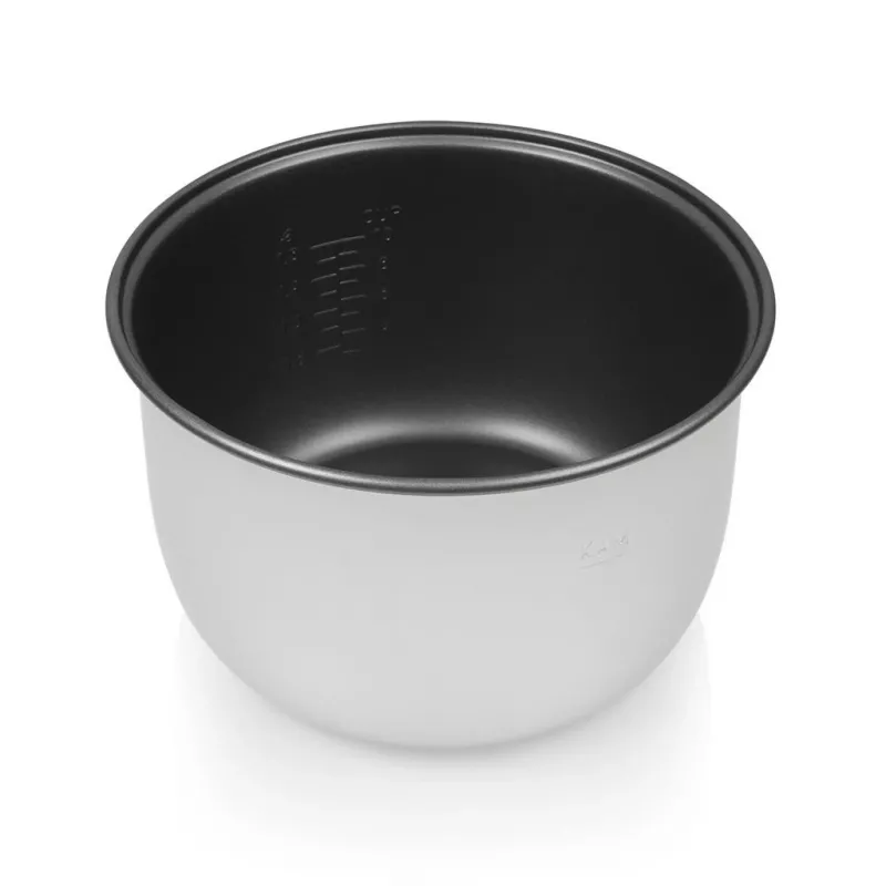 Tristar RK-6138 Skaitmeninis ryžių ir garų puodas, 1,5 l, 500 W, nerūdijantis plienas ir plastikas, juodos spalvos