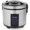 Tristar RK-6138 Skaitmeninis ryžių ir garų puodas, 1,5 l, 500 W, nerūdijantis plienas ir plastikas, juodos spalvos