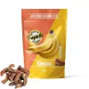 Tropicks Dried Banana 100 g – traškūs saldūs bananų traškučiai su kokosų aliejumi ir medumi