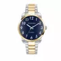 Trussardi vyriškas laikrodis R2423154001 40mm nerūdijančio plieno mėlynas ciferblatas kvarcinis