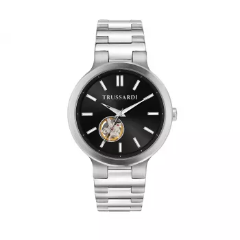 Trussardi vyriškas laikrodis R2423164001 T-Light 41mm nerūdijančio plieno mėlynu ciferblatu kvarcinis