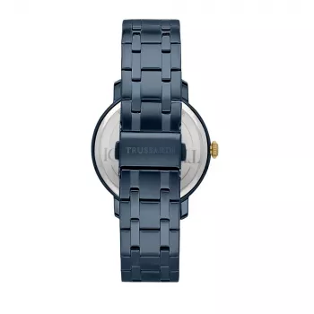Trussardi vyriškas laikrodis R2453147007 41mm nerūdijančio plieno mėlynu ciferblatu