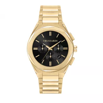 Trussardi vyrų laikrodis R2453156001 44mm nerūdijantis plienas mėlynas ciferblatas