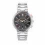 Trussardi vyrų laikrodis R2453164005 43mm mėlynas ciferblatas mėlynas odinis dirželis kvarcinis