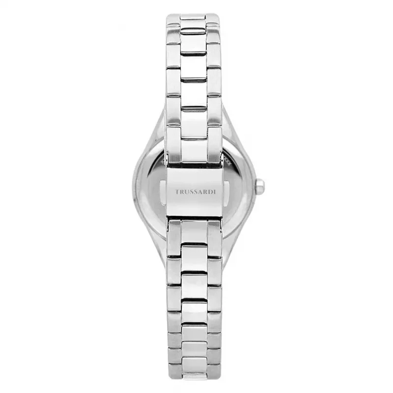 TRUSSARDI Women's T-Light Quartz Watch R2453157511 30mm Silver Stainless Steel