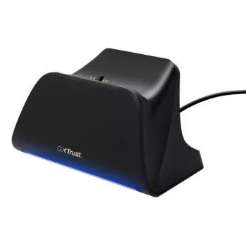 Trust GXT255W Įkrovimo stotelė, skirta PS5 DualSense valdikliui - Juoda