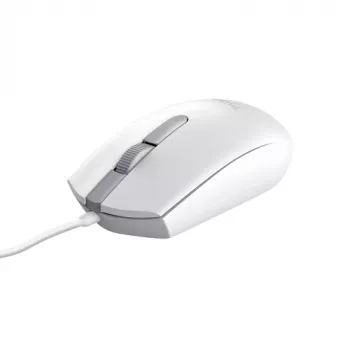 Trust TM-101W optinė pelė – ambidekstrinė, 3 mygtukai, USB laidinė, balta 25320