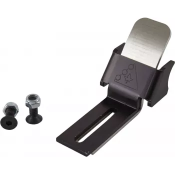 Trynyty Bender Fender Pro Scooter Brake – juodas, didelio stiprumo plienas, 2 varžtų montavimas