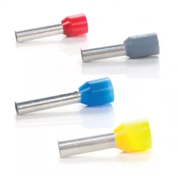 TRYTYT izoliuota įvorė 2,5 mm² mėlyna, 10 mm kaištis, 100 vnt. | DUI-2,5-10NB