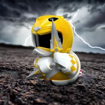 TUBBZ Kolekcinė antis – Power Rangers Geltonasis reindžeris 9 cm