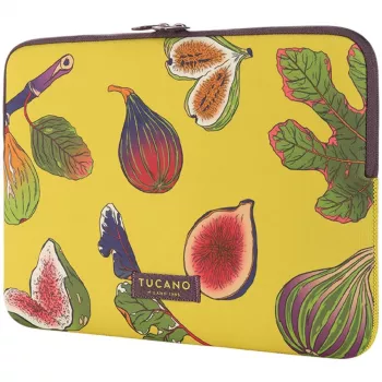 TUCANO SCHIZZO dėklas MacBook 13 colių nešiojamajam kompiuteriui, rūgštinės žalios spalvos neoprenas, itin plonas su apsauga nuo slydimo