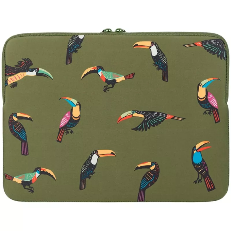 Tucano Tucani Second Skin neopreno nešiojamojo kompiuterio 15-16 colių įdėklas, žalias BFTUC401516-V