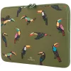 Tucano Tucani Second Skin neopreno nešiojamojo kompiuterio 15-16 colių įdėklas, žalias BFTUC401516-V