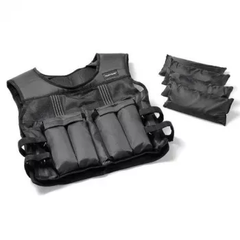 Tunturi reguliuojama svarmenų liemenė 10 kg (juoda, unisex)