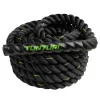 Tunturi Battle Rope 12m – 38mm aukšto tankio poliesterio treniruočių virvė