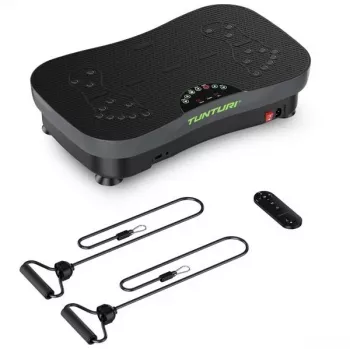 Tunturi Cardio Fit V30 vibroplokštė – 200 W, 20 greičių, LCD ekranas