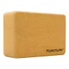 Tunturi Cork Yoga Block - Natural Brown, 225 x 150 x 75 mm, 700 g
