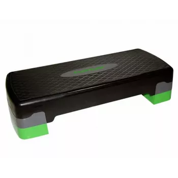 Tunturi Easy Aerobic Step (14TUSCL357) – reguliuojamo aukščio neslystanti platforma, juoda/pilka