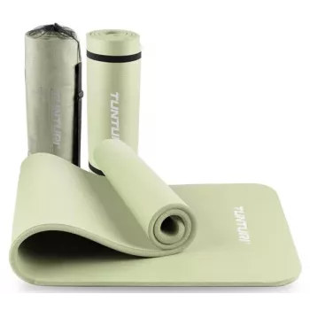 Tunturi Fitness Mat NBR – Mėtų (183 x 61 cm, 15 mm storio, neslystantis paviršius)