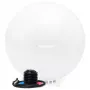 Tunturi Gymball 65 cm Anti-Burst mankštos kamuolys – Off-White su rankiniu siurbliu