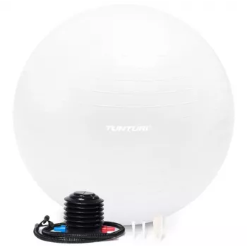 Tunturi Gymball 75 cm, balkšvas, nesprogstantis
