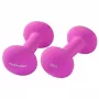 Tunturi Neopreno hanteliai 3 kg (pora) violetiniai – šešiakampis dizainas nuo riedėjimo