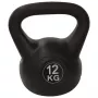 Tunturi PE Kettlebell 12 kg (juodas) – patvarus jėgos treniruočių svoris