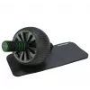 Tunturi Pro Exercise Wheel Deluxe Abdominal Roller su kelių pagalvėle
