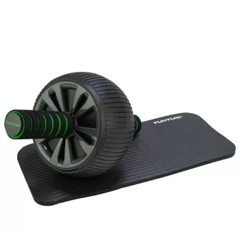 Tunturi Pro Exercise Wheel Deluxe Abdominal Roller su kelių pagalvėle