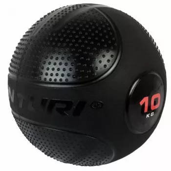 Tunturi Slam Ball 10kg (Black) – neatšokantis didelio tankio guminis kamuolys