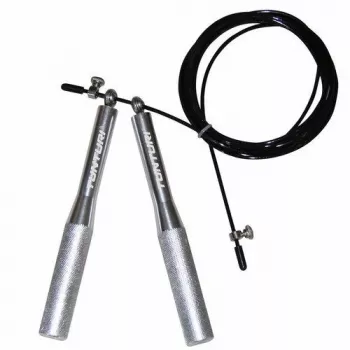 Tunturi Steel Speed Rope su aliuminio rankenomis, 3m reguliuojama