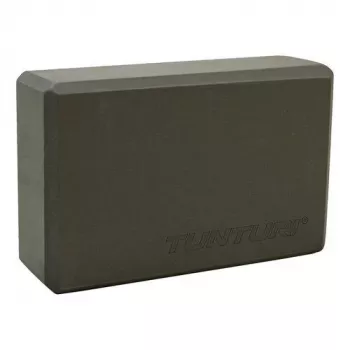 Tunturi Yoga Block, Anthracite – aukšto tankio EVA putplastis