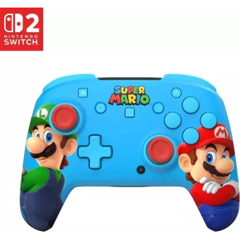 Turtle Beach Rematch Wireless Gaming Controller, skirta Nintendo Switch 2 – Mario & Luigi Edition RGB