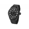 TW STEEL VS41-Volante Vyriškas Kvarcinis Laikrodis 45mm Juodas Ciferblatas Odinis Dirželis