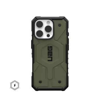 UAG Pathfinder MagSafe dėklas, skirtas iPhone 16 Pro – Alyvuogės spalvos
