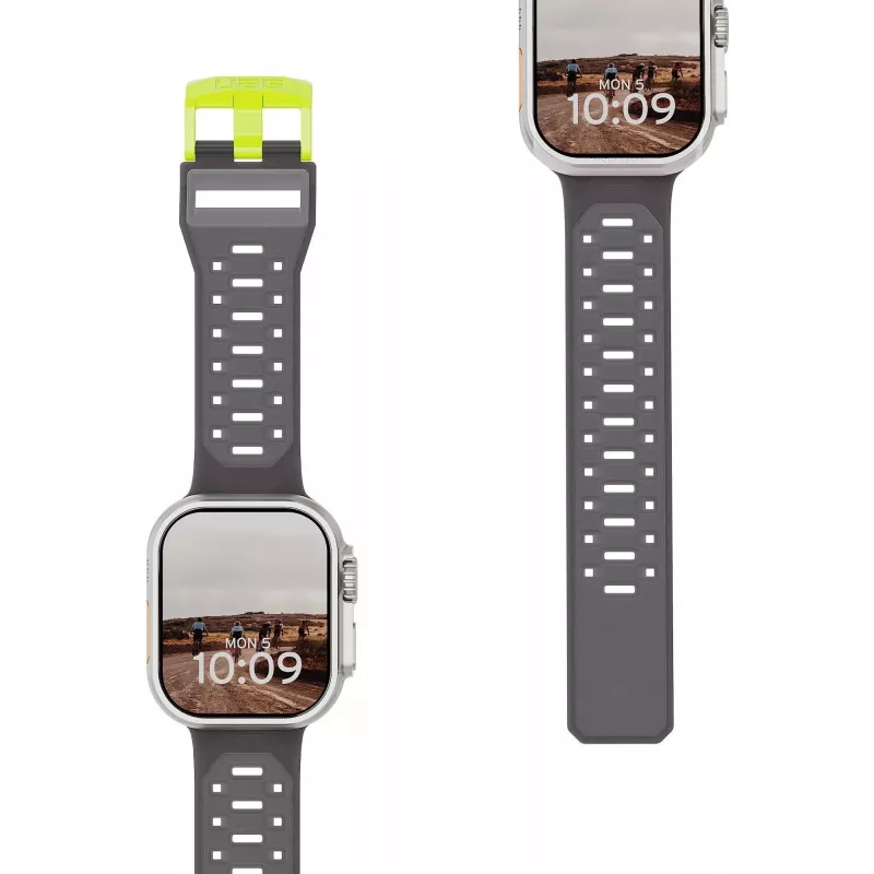 UAG Urban Armor Gear Civilian apyrankė Apple Watch Ultra/44/45/46mm - Smoke/Active Neon 194002113B81