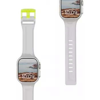 UAG Urban Armor Gear Scout apyrankė Apple Watch Ultra/44/45/46mm - Smoke/Active Neon 191488113B81