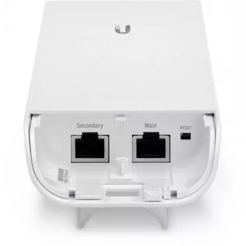 Ubiquiti NSM2 2.4GHz 150Mbps lauko PoE belaidis prieigos taškas baltas