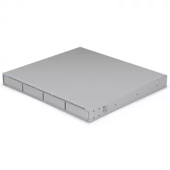 Ubiquiti UNAS-Pro-4 1U montuojamas į stelažą 4 dėklų NAS su 10GbE SFP+